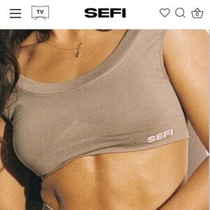 SEFI timeless bra - taupe gray
